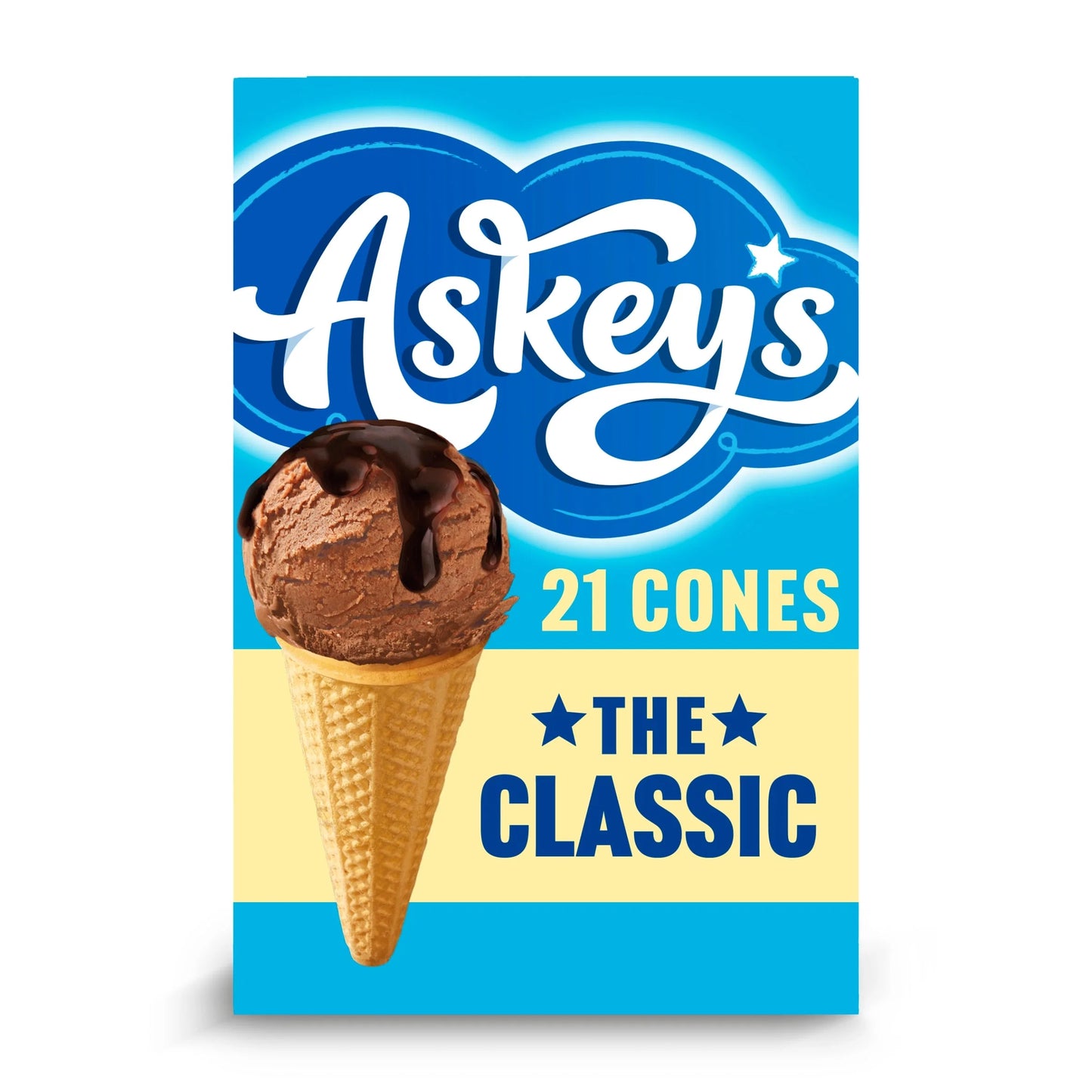 Round Icecream Cones 21pk by ASKEYS