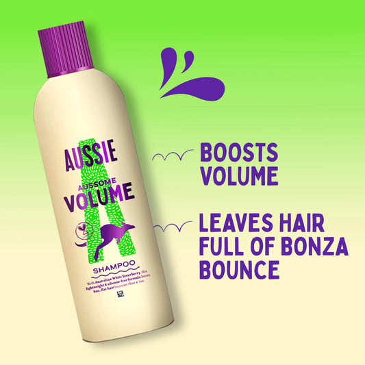Aussome Volume Shampoo 300ml by AUSSIE