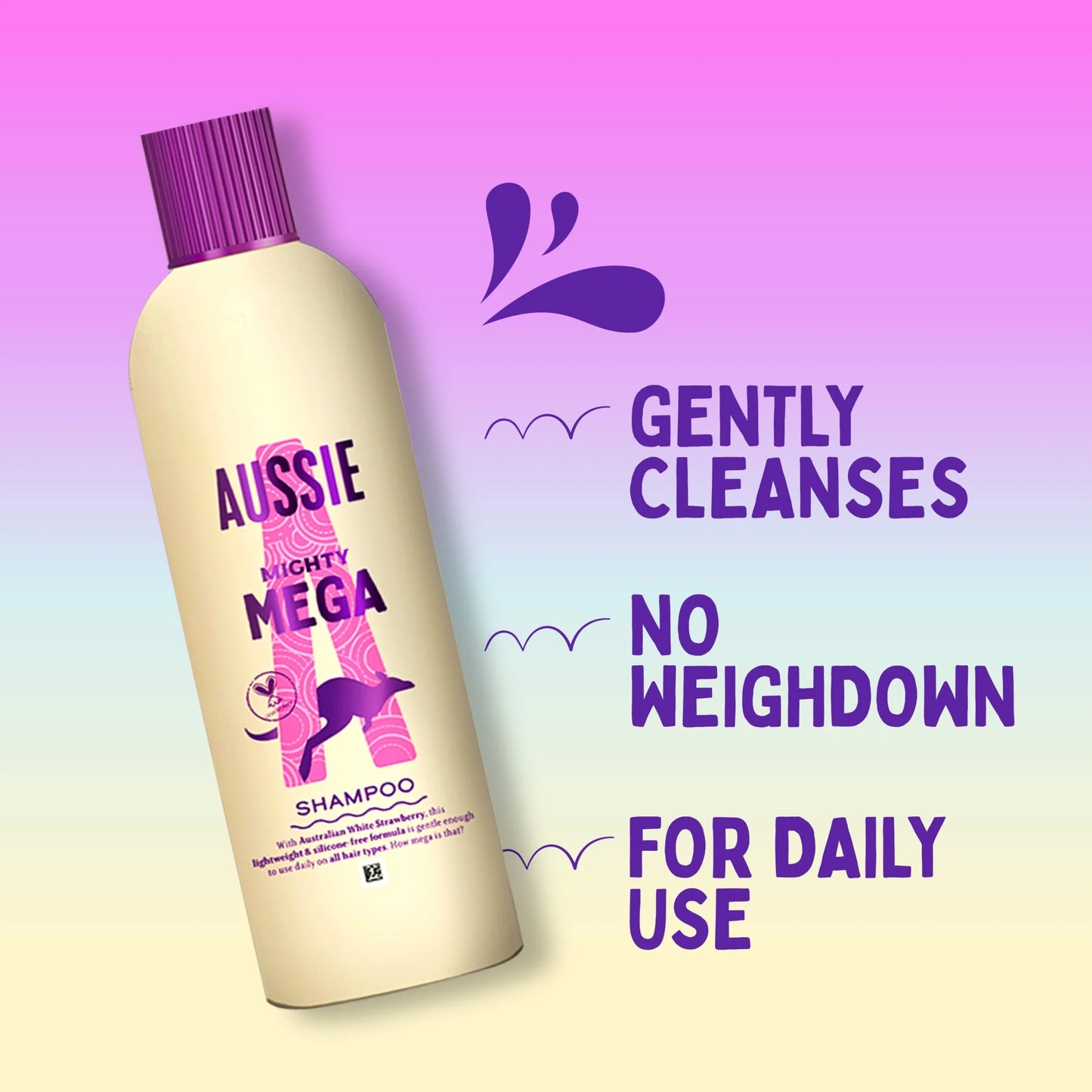 Mighty Mega Shampoo 400ml by AUSSIE