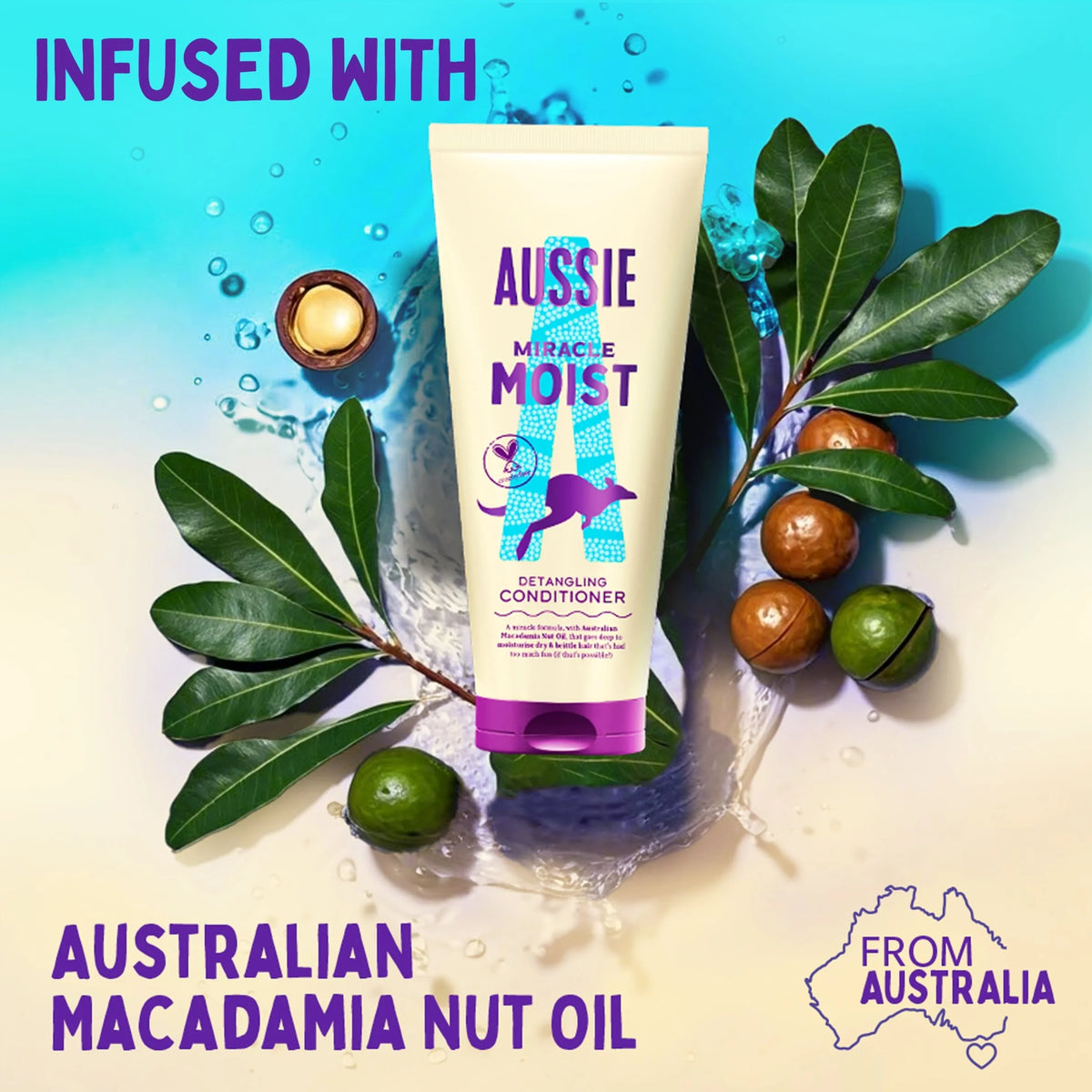 Miracle Moist Detangling Conditioner by AUSSIE