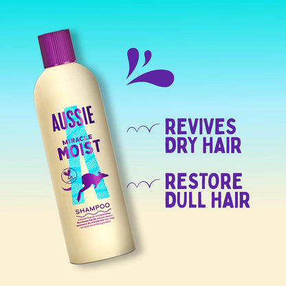 Miracle Moist Shampoo 300ml by AUSSIE