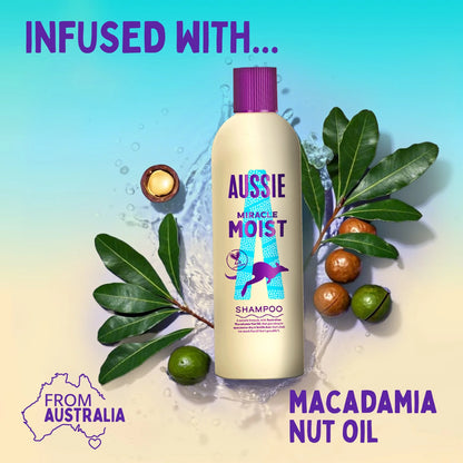 Miracle Moist Shampoo 300ml by AUSSIE