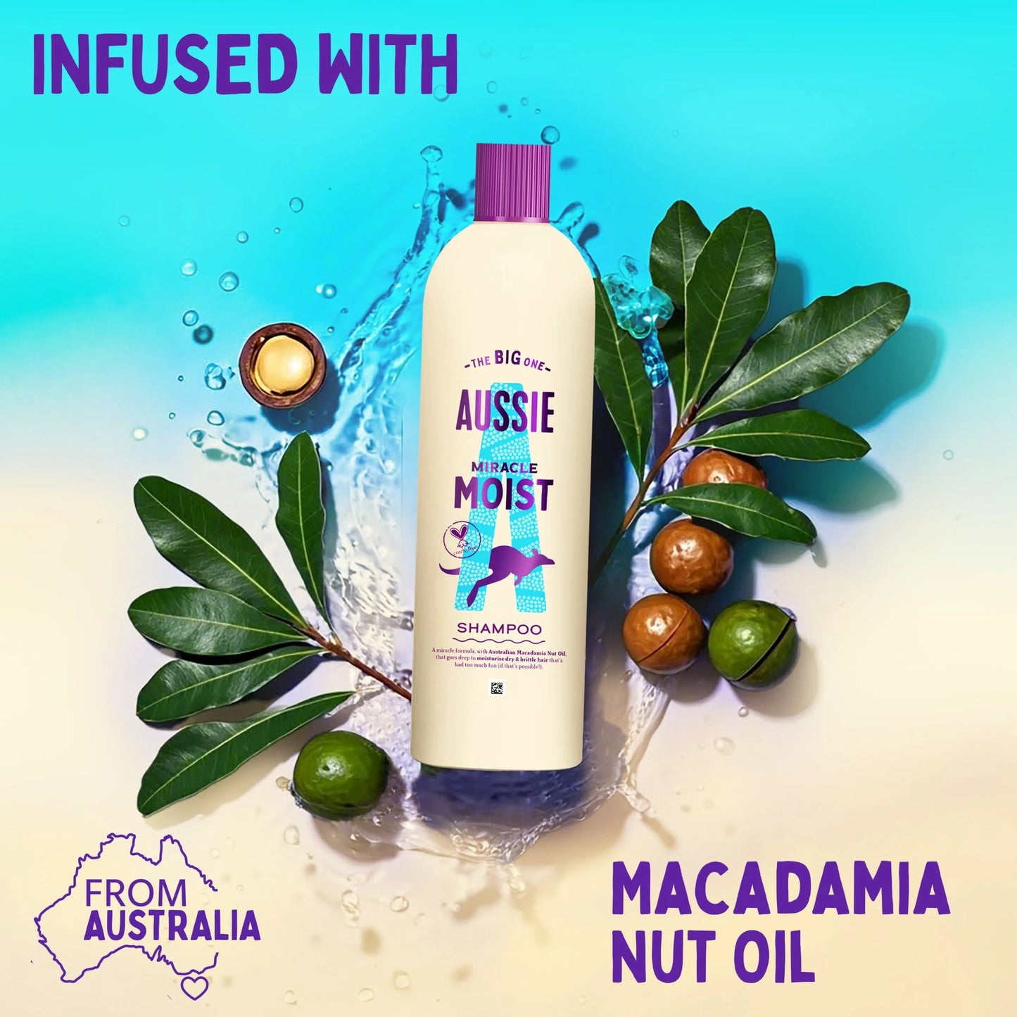 Miracle Moist Shampoo 400ml by AUSSIE