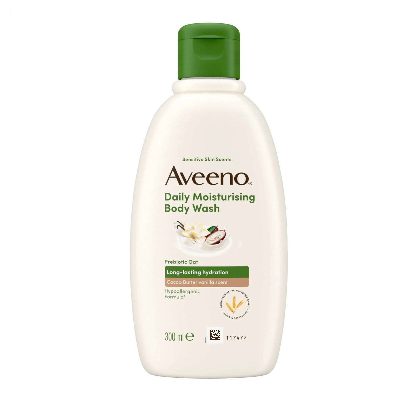 Daily Moisturising Body Wash Cocoa Butter Vanilla Scent by Aveeno