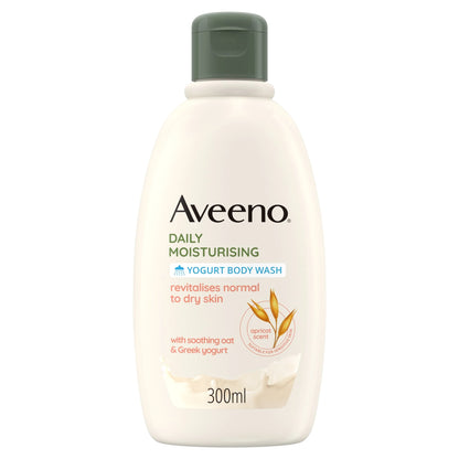 Daily Moisturising Yogurt Body Wash Shower Gel 300ml by Aveeno
