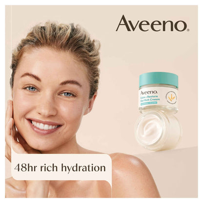 Face Calm + Restore Oat Rich Cream 50ml by Aveeno