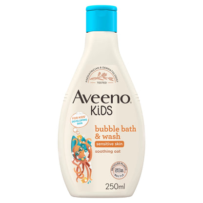 Kids Bubble Bath And Wash With by Aveeno