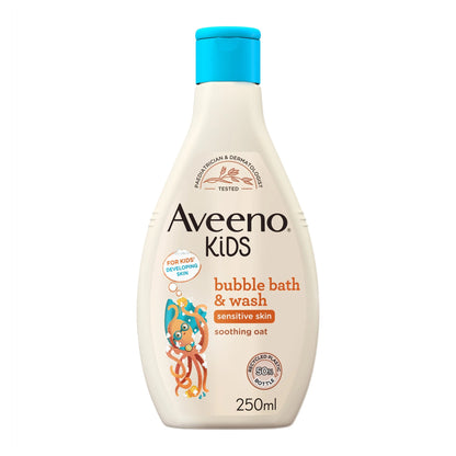 Kids Bubble Bath And Wash With by Aveeno