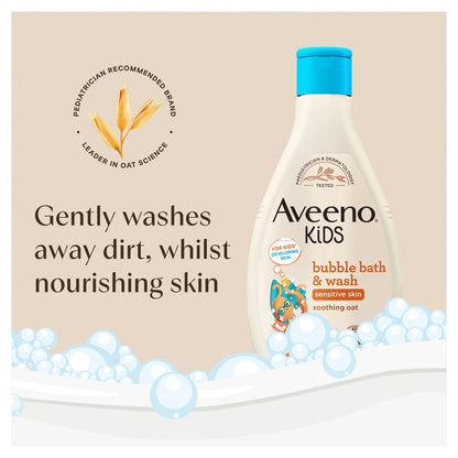 Kids Bubble Bath And Wash With by Aveeno