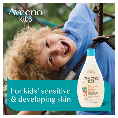 Kids Bubble Bath & Wash 400ml by Aveeno