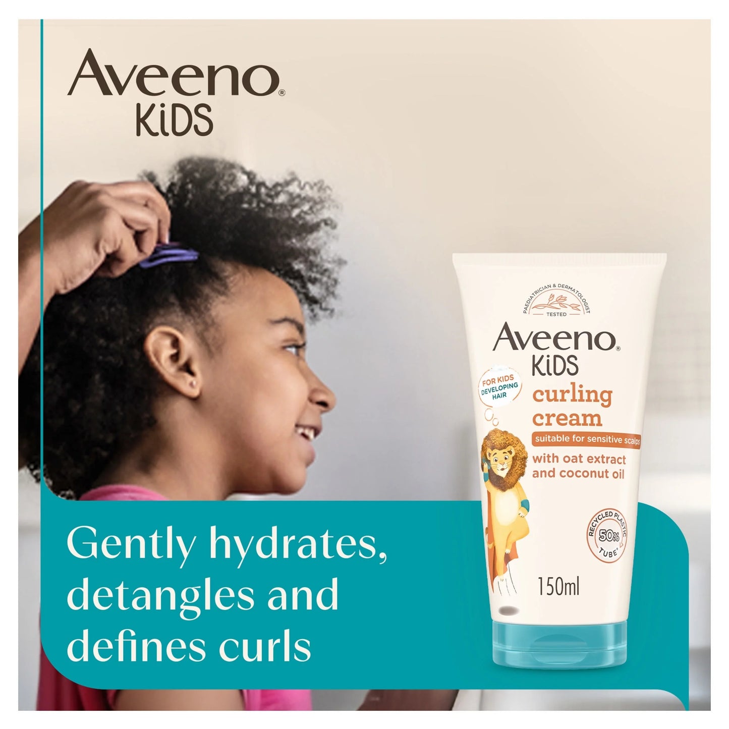 Kids Curling Cream 150ml by Aveeno