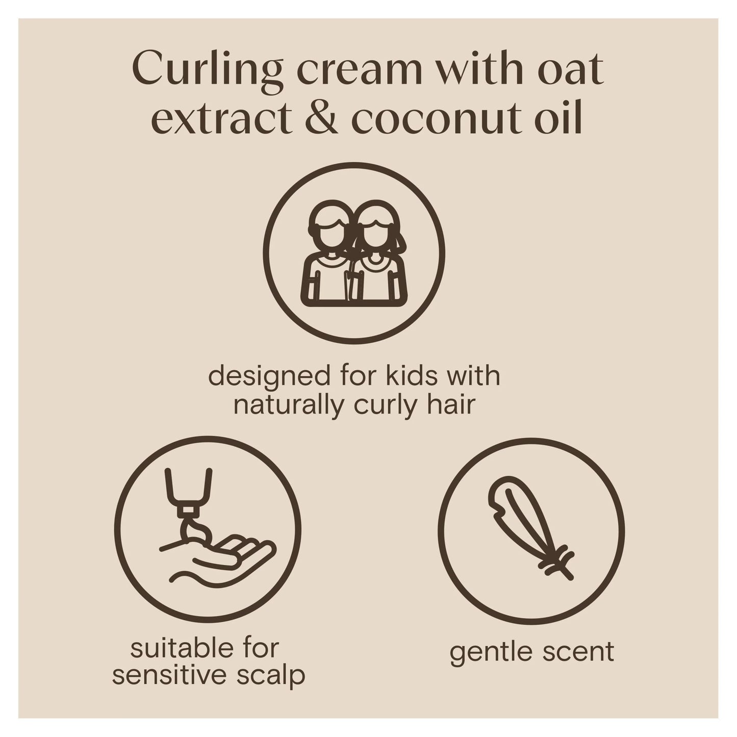 Kids Curling Cream 150ml by Aveeno