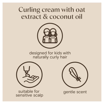 Kids Curling Cream 150ml by Aveeno
