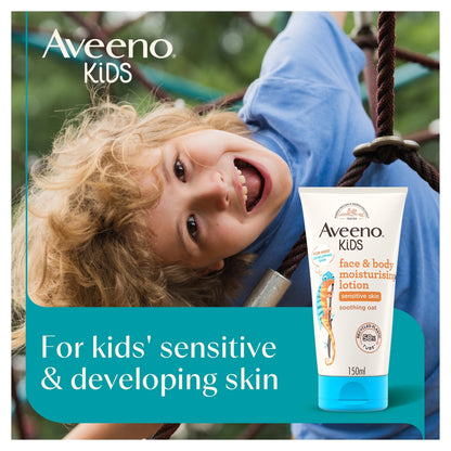 Kids Moisturising Face & Body Lotion by Aveeno