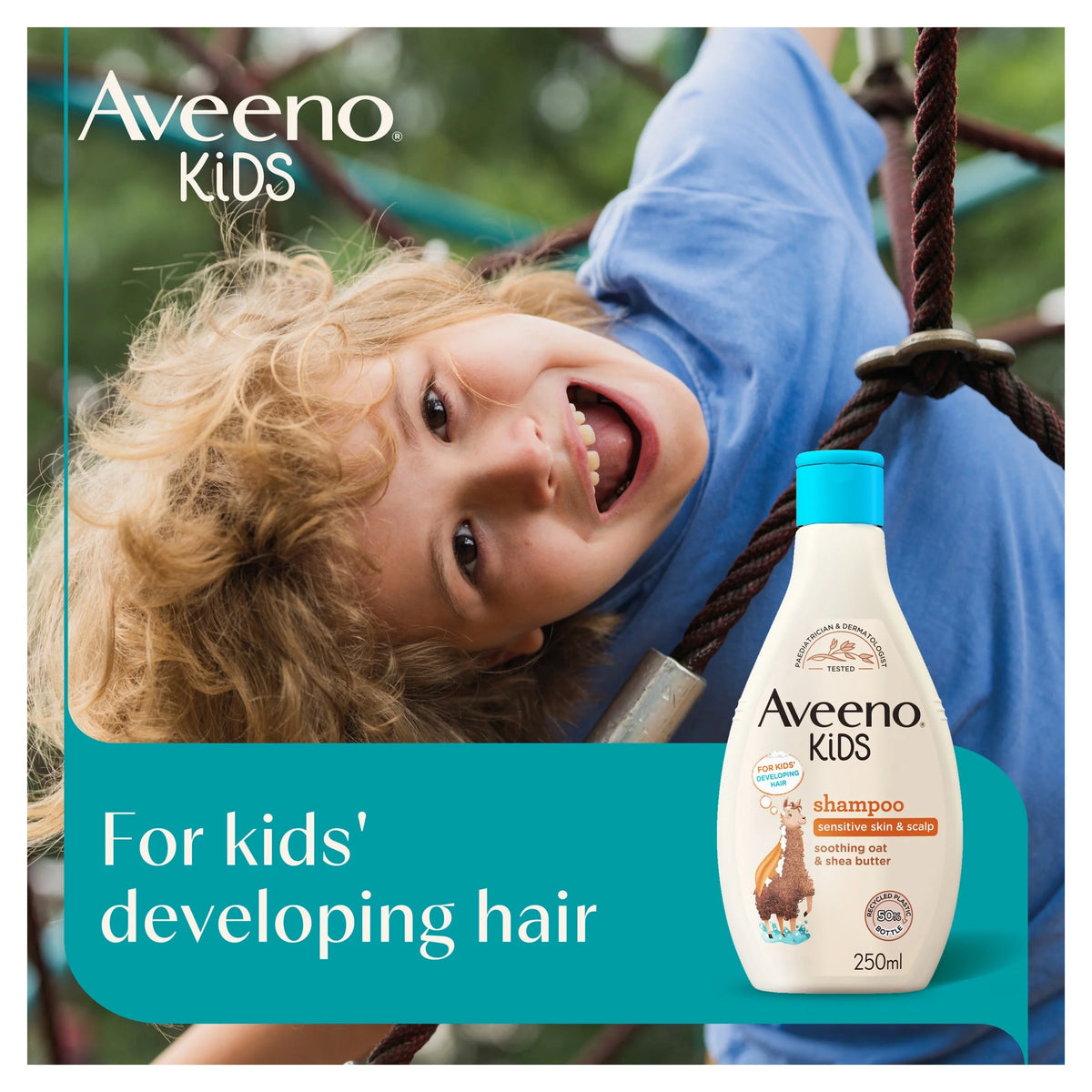 Kids Shampoo With Soothing Oat & Shea by Aveeno