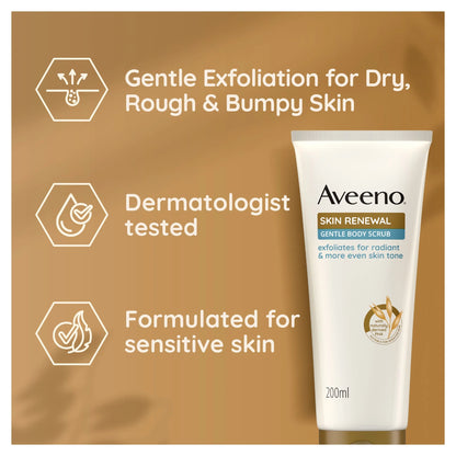 Skin Renewal Gentle Body Lotion Scrub by Aveeno