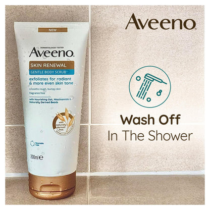 Skin Renewal Gentle Body Lotion Scrub by Aveeno