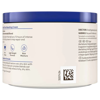 Skn Rel Fast Absorbing Cream 400ml by Aveeno