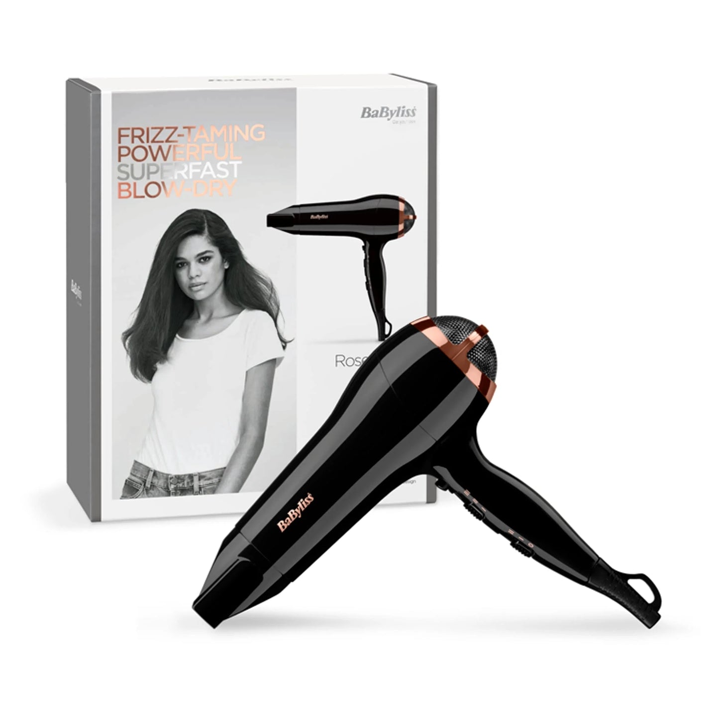 Rose Gold Lustre 2400w Hair Dryer by BABYLISS