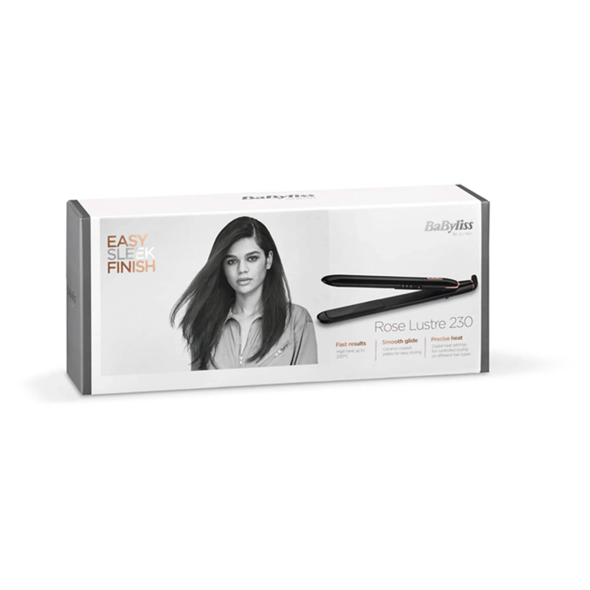 Rose Lustre 230 Straightener by BABYLISS