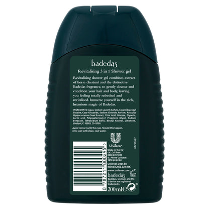 Revitalising Shower Gel , Shampoo & by BADEDAS