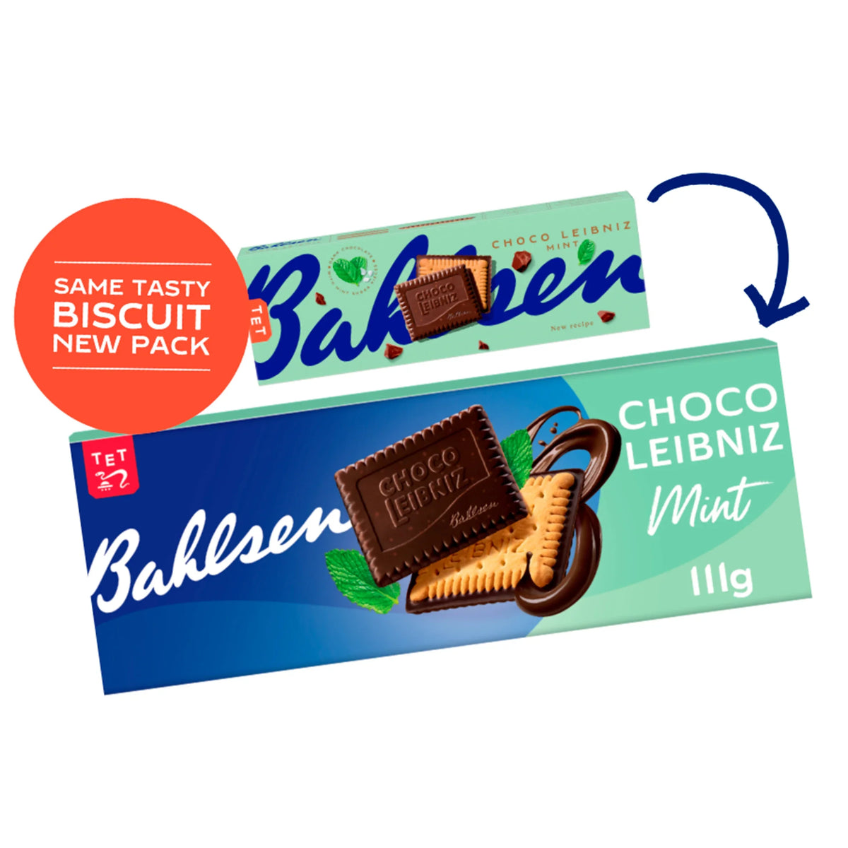 Choco Leibniz Mint 111g by Bahlsen at The British Vault