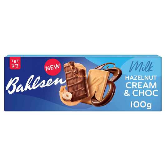 Hazelnut Cream And Choc 100g by Bahlsen