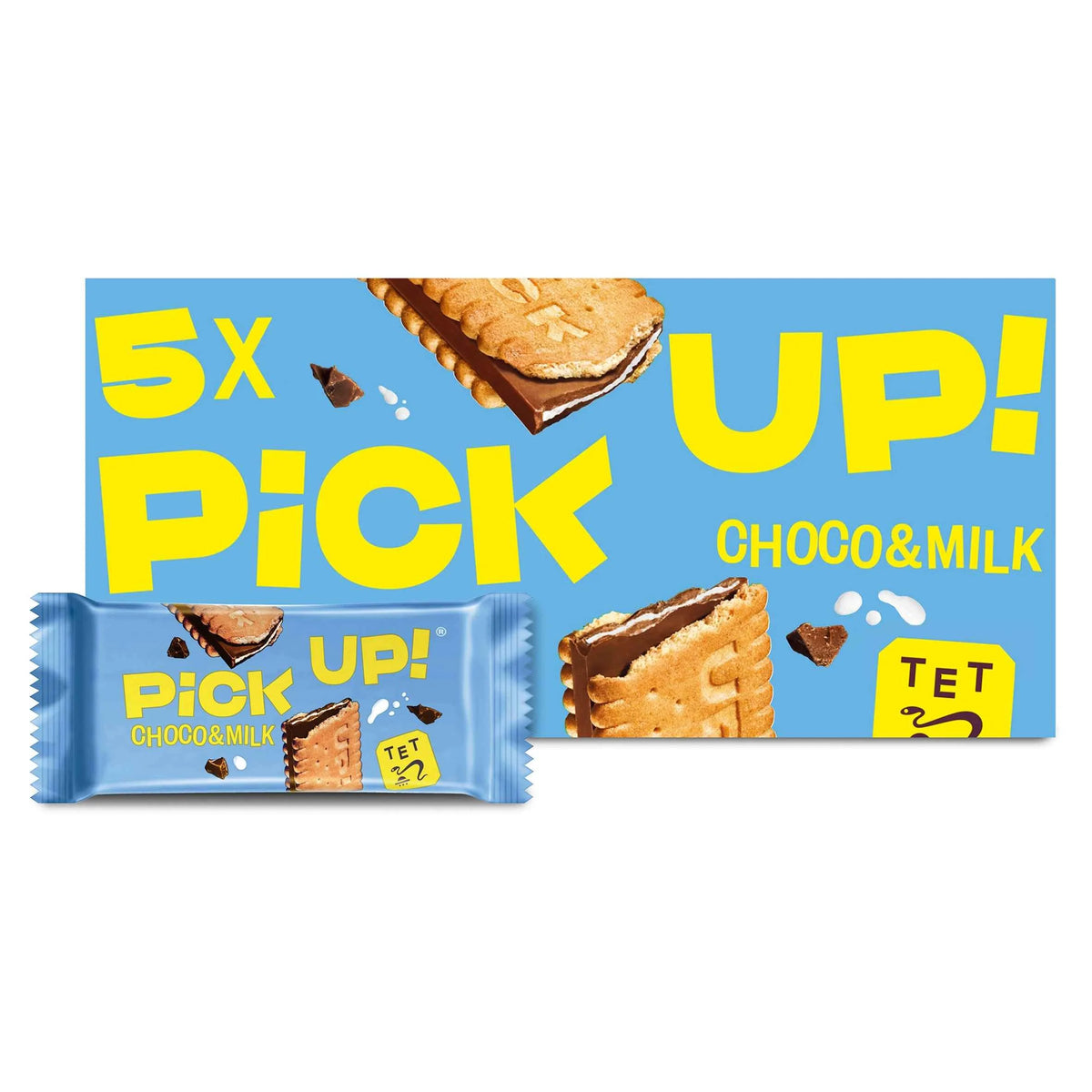Bahlsen PICK UP! Choco & Milk Chocolate (140g)