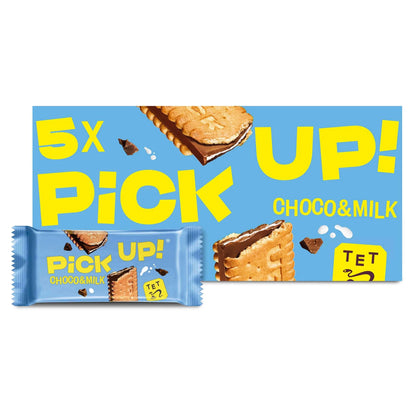 Bahlsen PICK UP! Choco & Milk Chocolate (140g)
