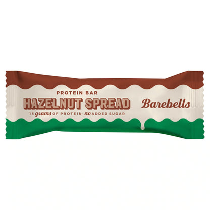 Bars Hazelnut Spread 45g by Barebells at The British Vault