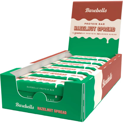Bars Hazelnut Spread 45g by Barebells at The British Vault