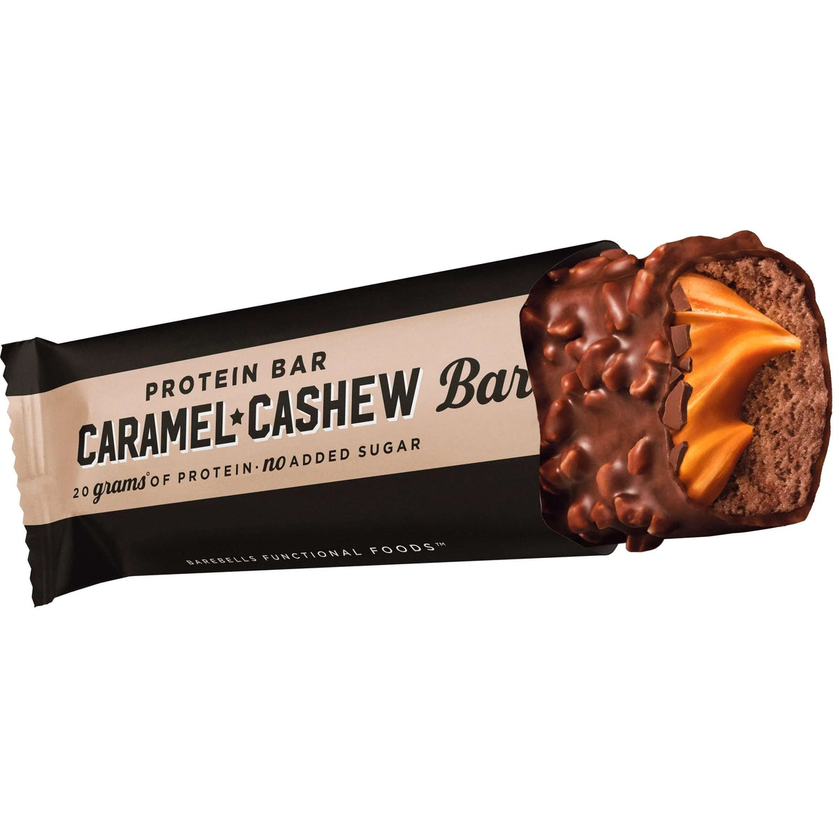 Protein Bar Caramel Cashew 55g by Barebells