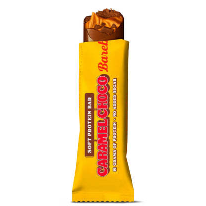 Soft Protein Bar Caramel Choco 55g by Barebells