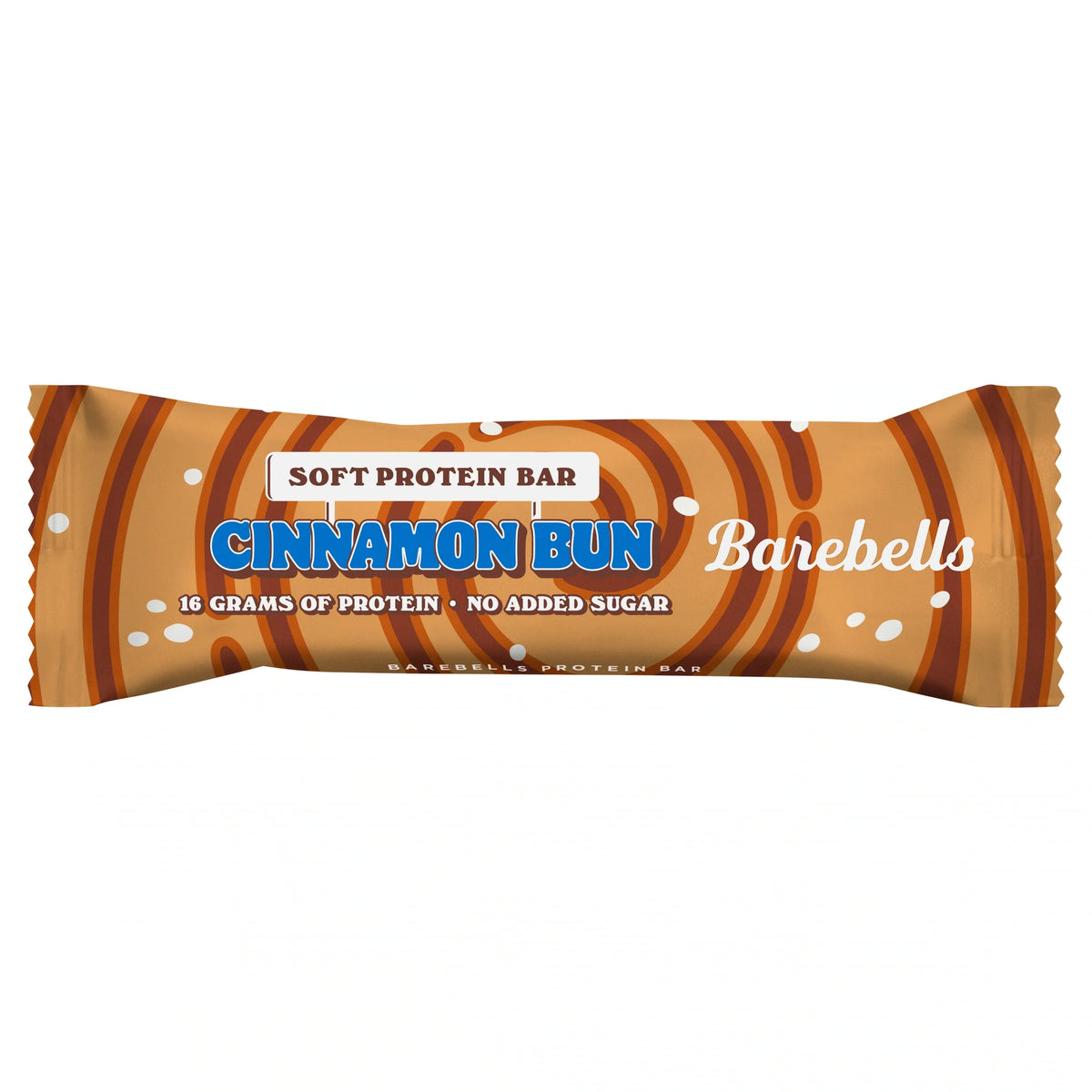 Soft Protein Bar Cinnamon Bun 55g by Barebells at The British Vault