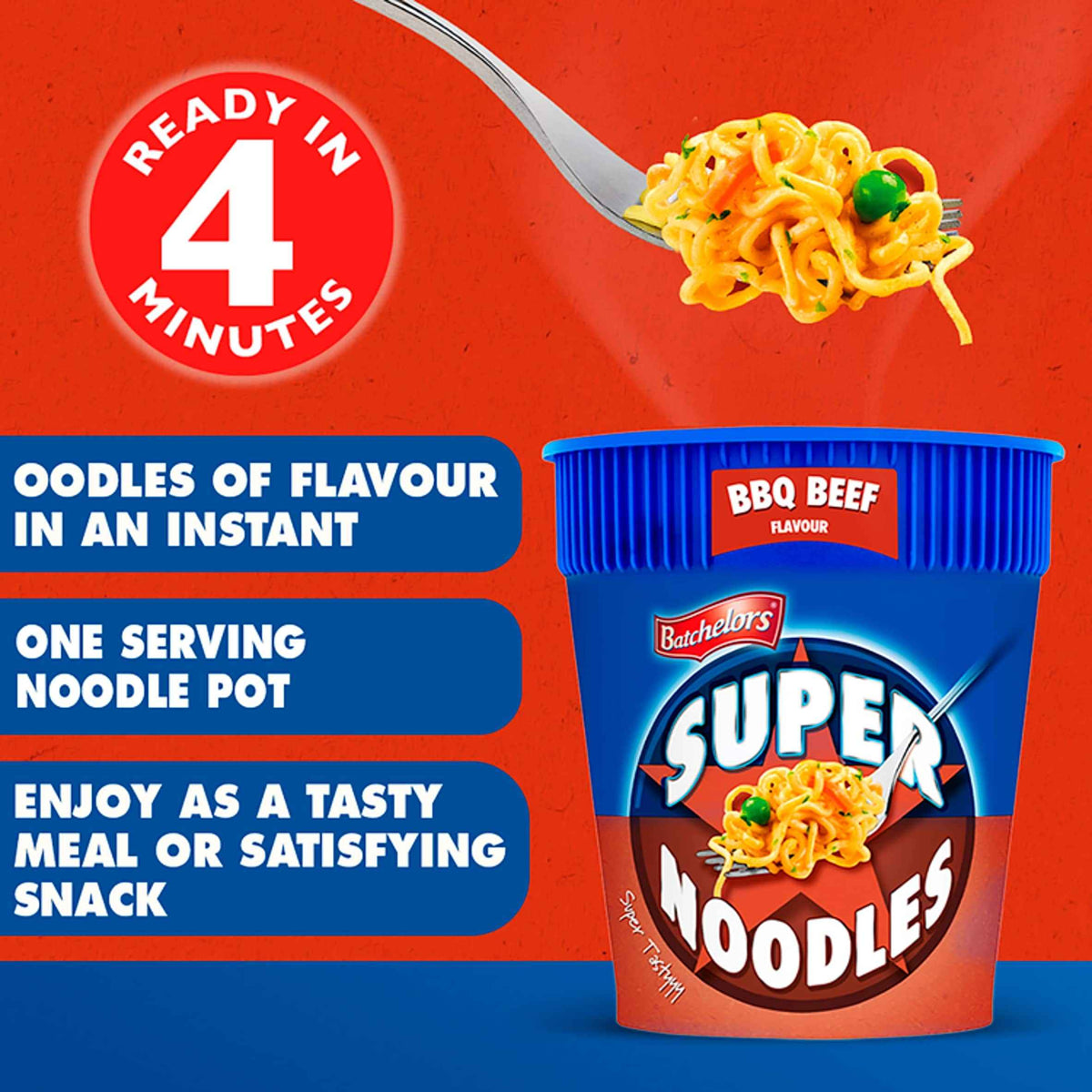 Big Super Noodles Bbq Beef by BATCHELORS