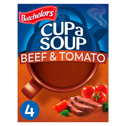 Cup A Soup Beef & Tomato 4 Pack 88g by BATCHELORS