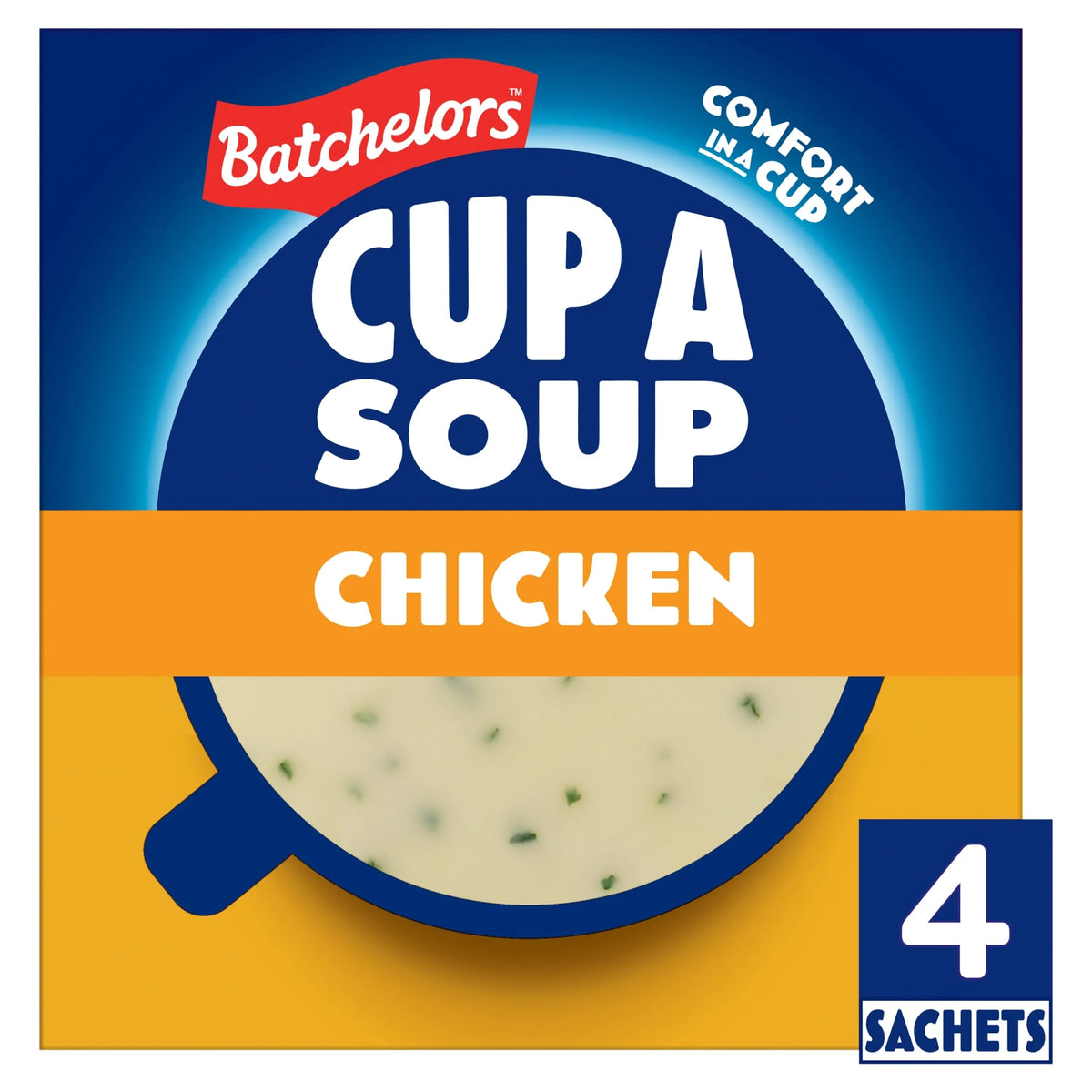 Cup A Soup Chicken 4 Pack 81g by BATCHELORS