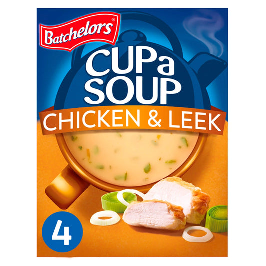 Cup A Soup Chicken & Leek 4 Pack by BATCHELORS