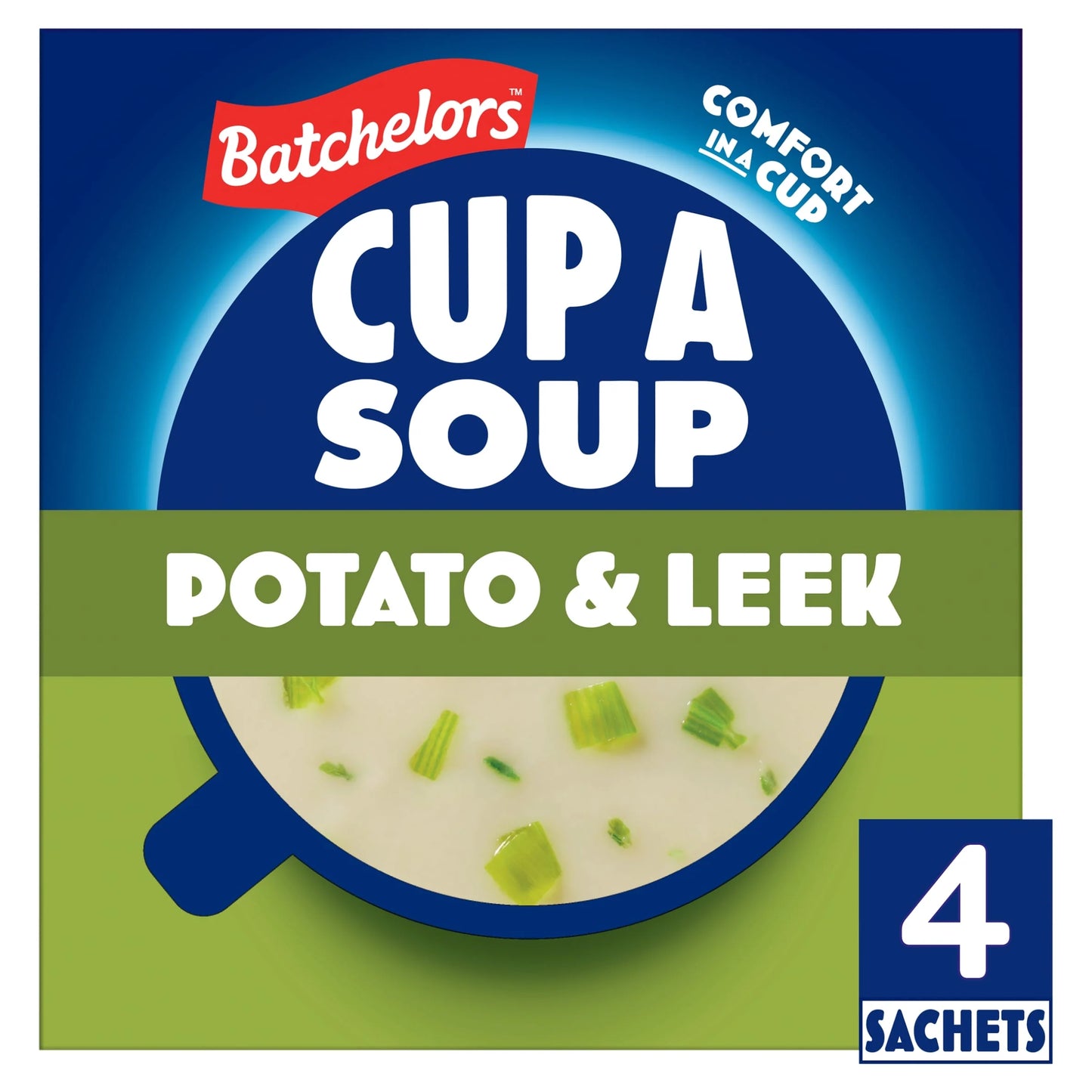 Cup A Soup Creamy Potato & Leek 4 by BATCHELORS