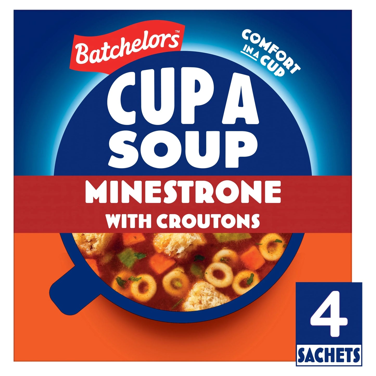 Cup A Soup Minestrone 4 Pack 94g by BATCHELORS