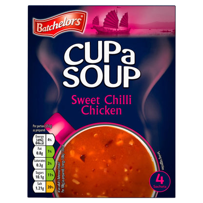 Cup A Soup Sweet Chilli Chicken 4 by BATCHELORS