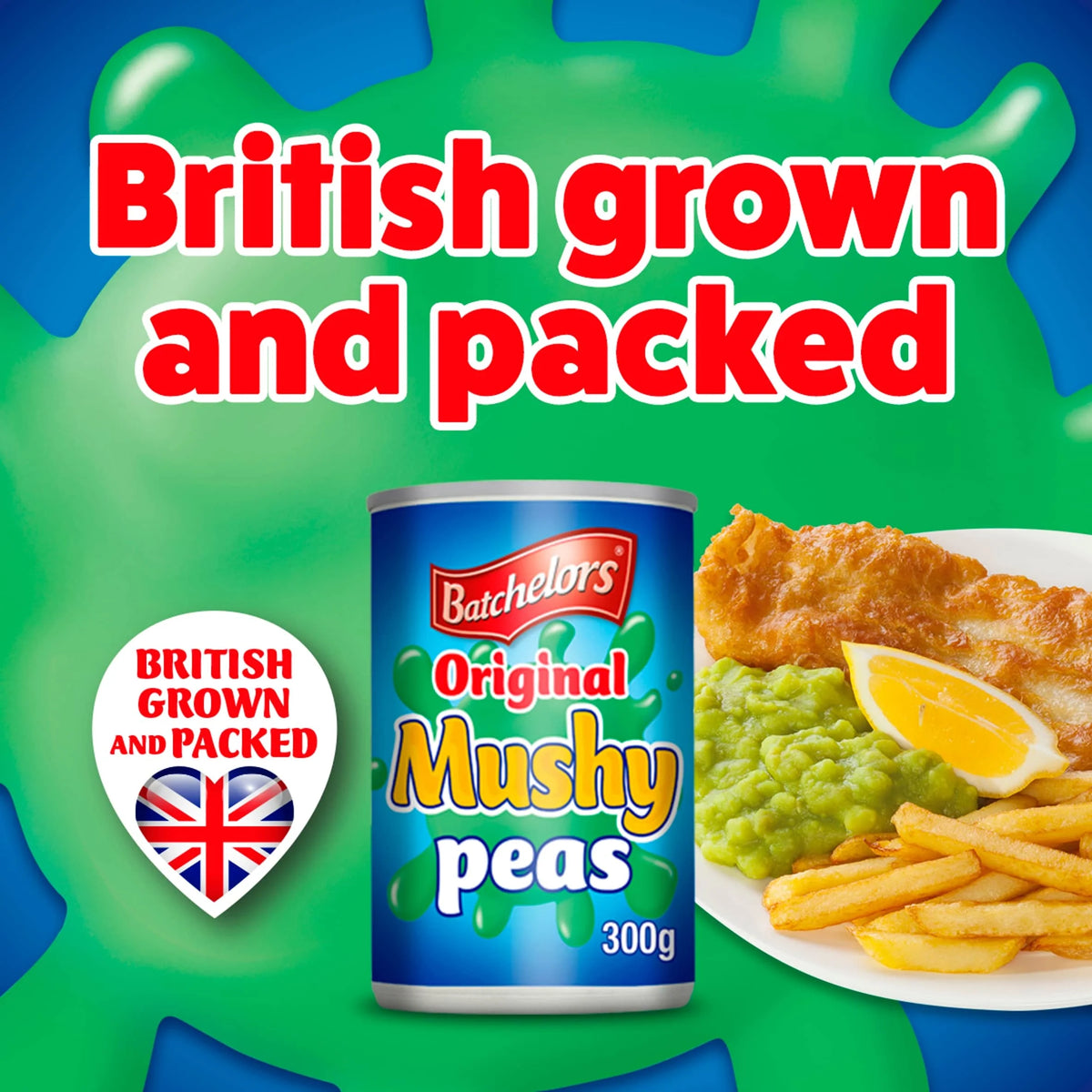 Original Mushy Peas 300g by BATCHELORS