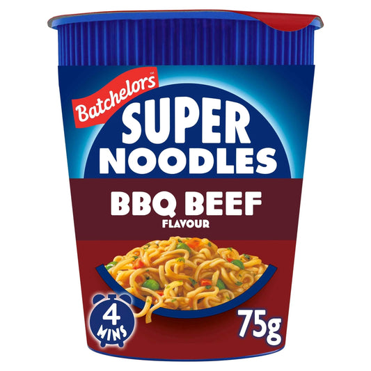 Super Noodles Pot Bbq Beef 75g by BATCHELORS