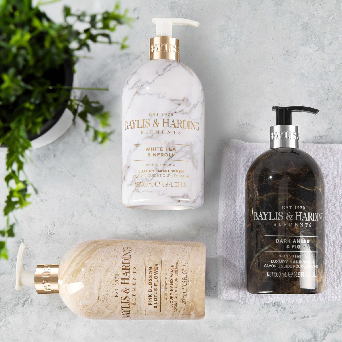 Elements Luxury Hand Wash - by BAYLIS & HARDING