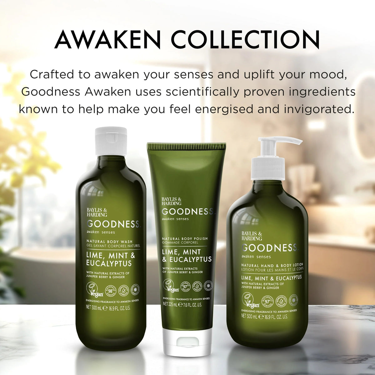 Goodness Awaken Lime, Mint & by BAYLIS & HARDING