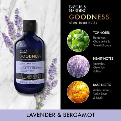 Goodness Natural Bath Soak - by BAYLIS & HARDING