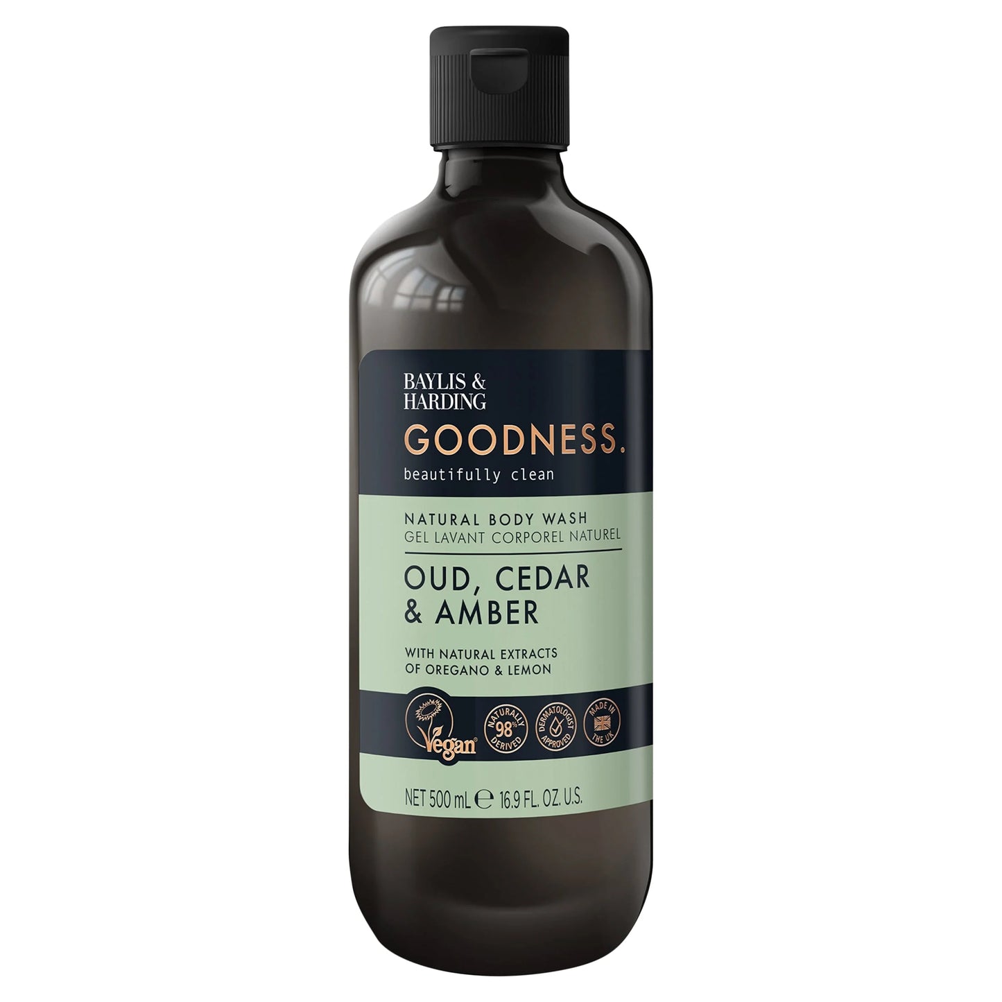 Goodness Natural Body Wash - by BAYLIS & HARDING