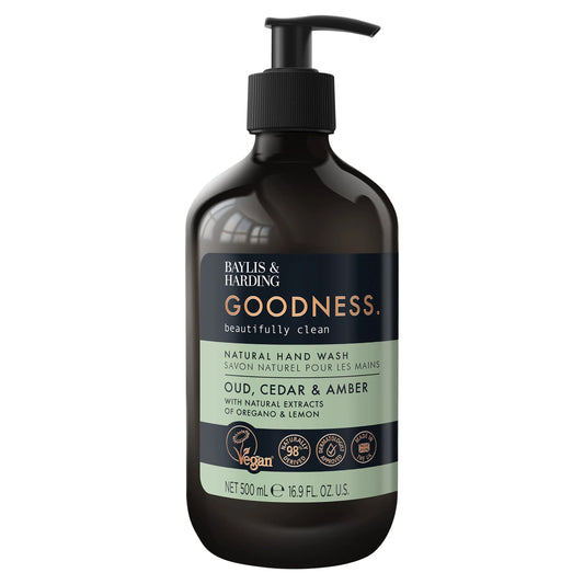 Goodness Natural Hand Wash - by BAYLIS & HARDING