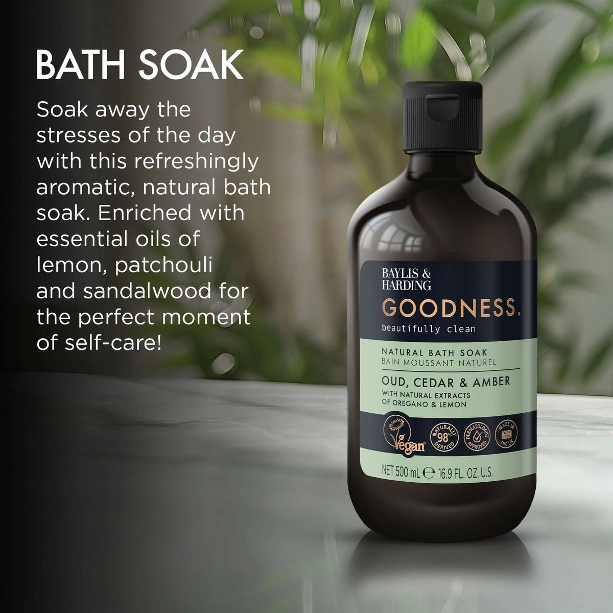 Goodness Oud Cedar & Amber by BAYLIS & HARDING
