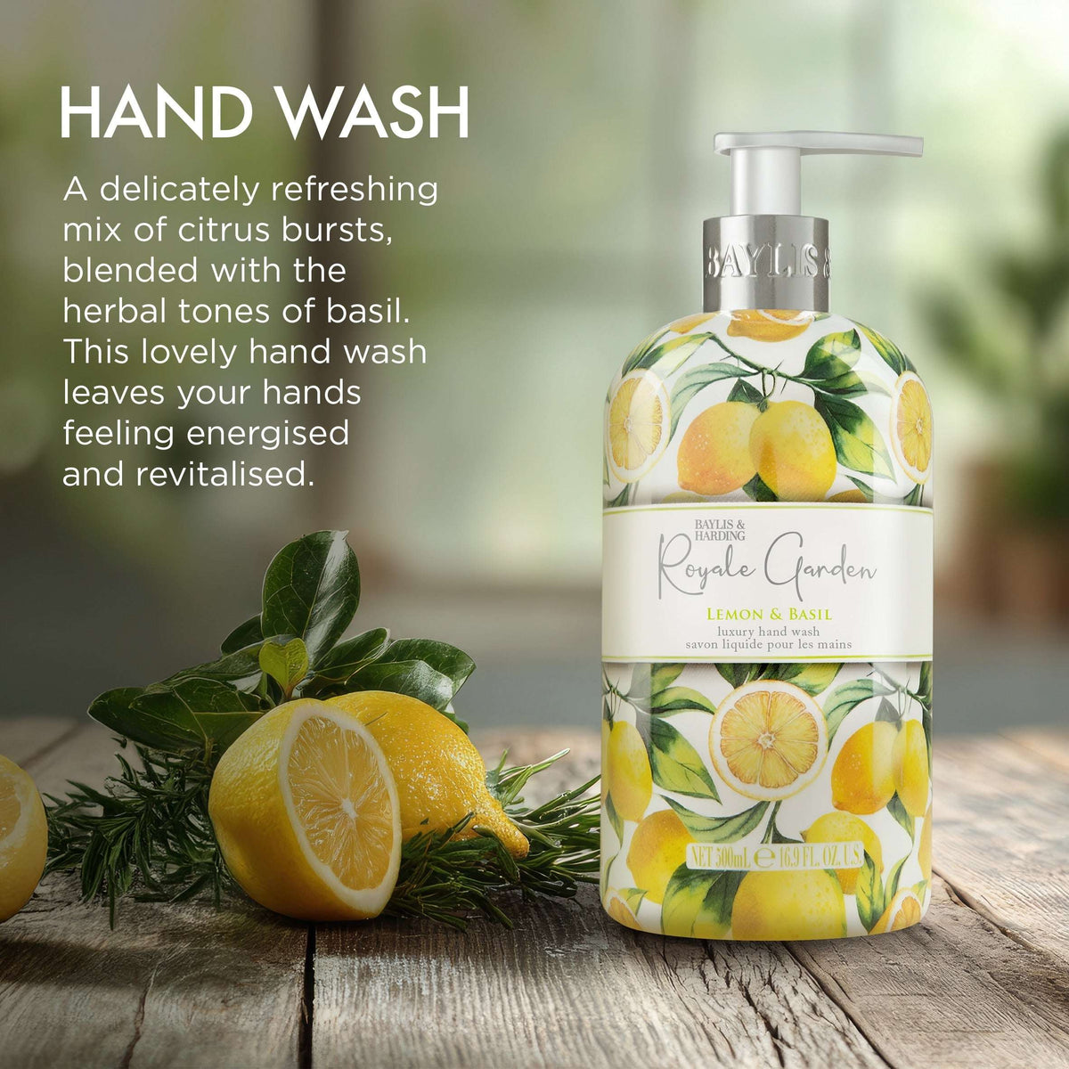 Royale Garden Lemon & Basil by BAYLIS & HARDING